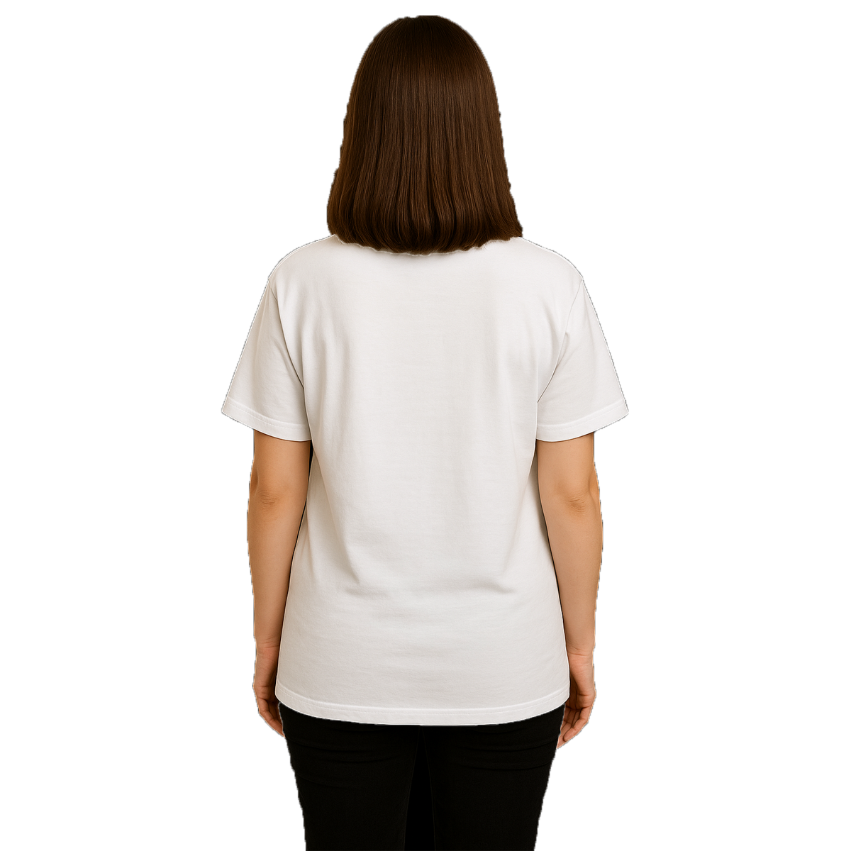 MakeItBharat Oversized Pure Cotton Girls White T Shirt - Sailor Moon 12